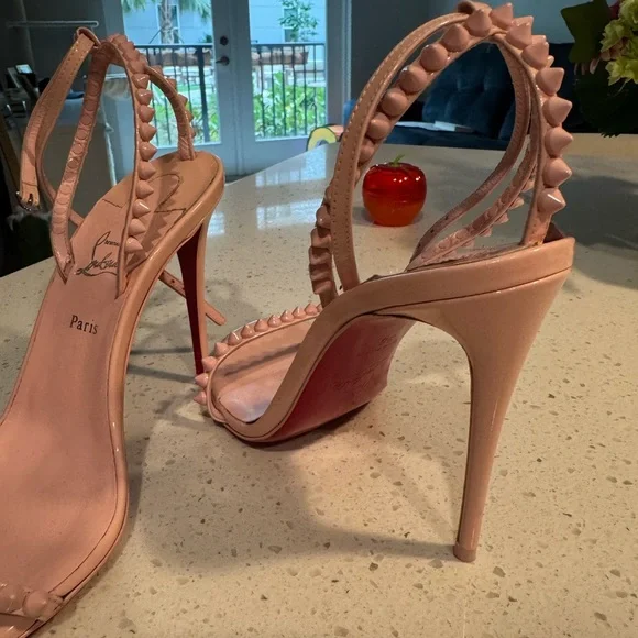 Christian Louboutin “So Me” Pink Patent Heels - Picture 4 of 7